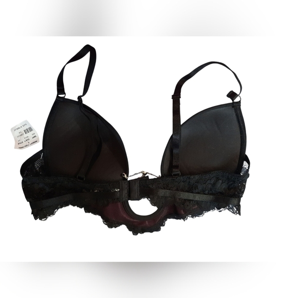 Fredericks Of Hollywood Black Lace Bra 34C - Picture 5 of 12